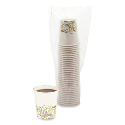 Boardwalk Deerfield Printed Paper Hot Cups, 8 oz, 50 Cups/Sleeve, 20 Sleeves/Carton (BWKDEER8HCUP)