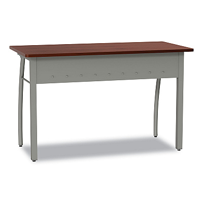 Linea Italia Trento Line Rectangular Desk, 47.25" x 23.63" x 29.5", Cherry (LITTR733CH)
