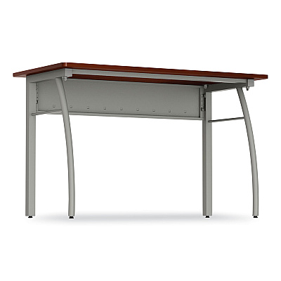 Linea Italia Trento Line Rectangular Desk, 47.25" x 23.63" x 29.5", Cherry (LITTR733CH)