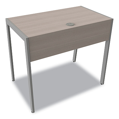 Linea Italia Klin Desk, 33" x 19" x 29.5", Ash (LITKLIN740ASH)