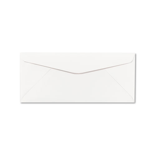 Neenah CLASSIC CREST #10 Envelope, Commercial Flap, Gummed Closure, 4.13 x 9.5, Avon Brilliant White, 500/Box (6553000)