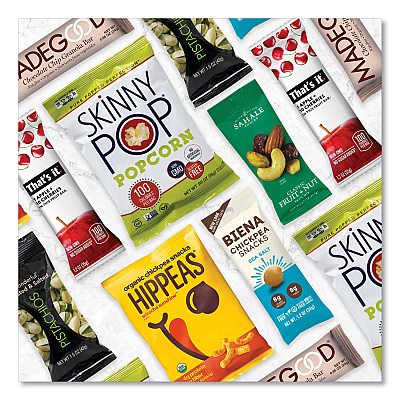 Snack Box Pros Vegan Snack Box, 15 Assorted Snacks/Box (GRR70000126)