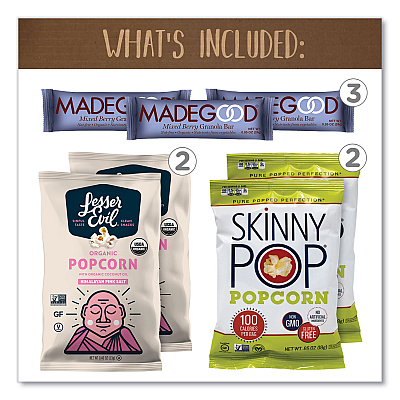 Snack Box Pros Low Calories Snack Box, 28 Assorted Snacks/Box (GRR70000128)