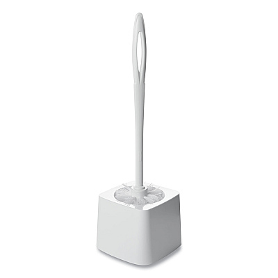 Rubbermaid Commercial Commercial-Grade Toilet Bowl Brush Holder, White (RCP631100WE)
