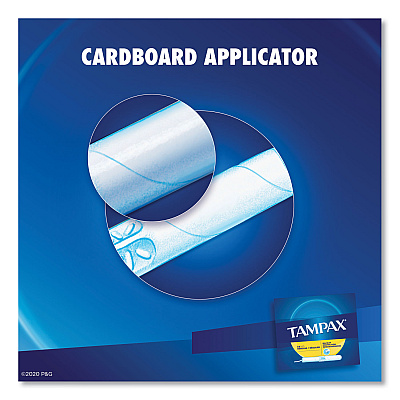 Tampax Tampons for Vending, Original, Regular Absorbency, 500/Carton (PGC025001)