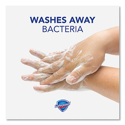 Safeguard Professional Antibacterial Foam Hand Soap Refill, Pleasant Scent, 1,200 mL, 4/Carton (PGC47435)