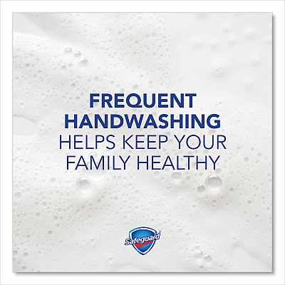 Safeguard Professional Antibacterial Foam Hand Soap Refill, Pleasant Scent, 1,200 mL, 4/Carton (PGC47435)