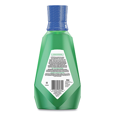Crest + Scope Mouth Rinse, Classic Mint, 1 L Bottle, 6/Carton (PGC95662)
