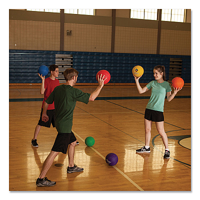 Champion Sports Playground Ball, 8.5" Diameter, Red (CSIPG85)
