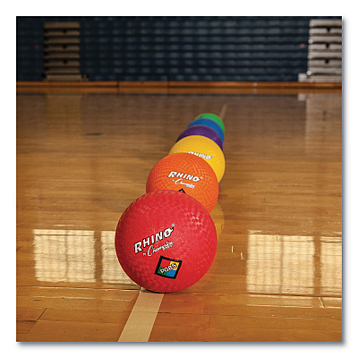 Champion Sports Playground Ball, 8.5" Diameter, Red (CSIPG85)