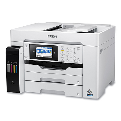 Epson WorkForce ST-C8090 Supertank Color MFC Printer, Copy/Fax/Print/Scan (EPSC11CH71203)