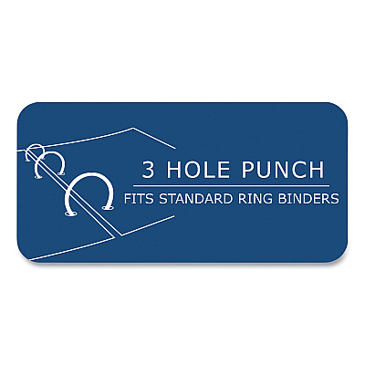 Roaring Spring Notebook Filler Paper, 3-Hole, 8.5 x 11, College Rule, 100/Pack (ROA83911)