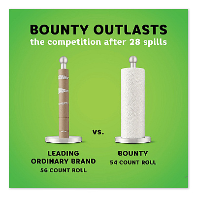 Bounty Select-a-Size Kitchen Roll Paper Towels, 2-Ply, White, 5.9 x 11, 110 Sheets/Roll, 6 Rolls/Carton (PGC74801)