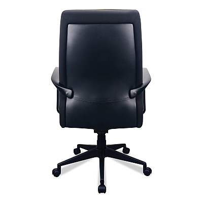 Tempur-Pedic by Raynor 300 Leather High-Back Chair, Supports Up to 250 lb, 19.57" to 22.56" Seat Height, Black (EUTTP300)