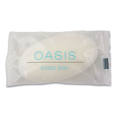 Oasis Soap Bar, Clean Scent, 0.6 oz, 500/Carton (OGFSPOAS171709)