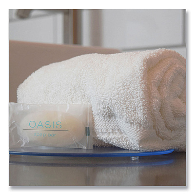 Oasis Soap Bar, Clean Scent, 0.6 oz, 500/Carton (OGFSPOAS171709)