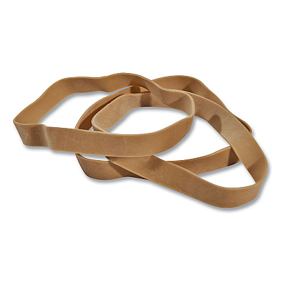 Universal Rubber Bands, Size 107, 0.06" Gauge, Beige, 1 lb Box, 40/Pack (UNV01107)