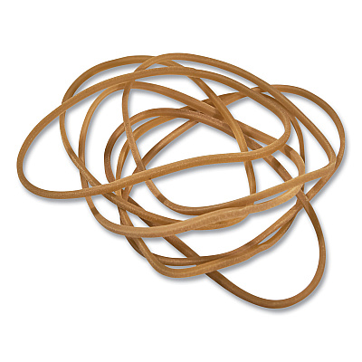 Universal Rubber Bands, Size 16, 0.04" Gauge, Beige, 1 lb Box, 1,900/Pack (UNV00116)