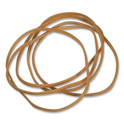 Universal Rubber Bands, Size 18, 0.04" Gauge, Beige, 1 lb Box, 1,600/Pack (UNV00118)