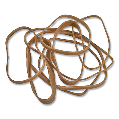 Universal Rubber Bands, Size 54 (Assorted), Assorted Gauges, Beige, 1 lb Box (UNV00154)