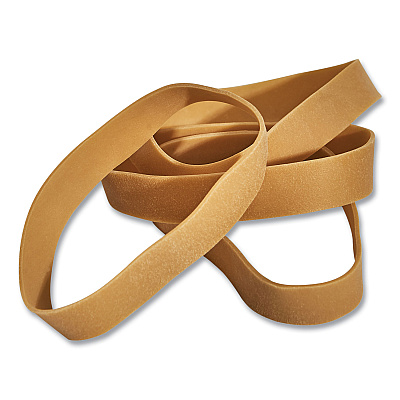 Universal Rubber Bands, Size 84, 0.04" Gauge, Beige, 1 lb Box, 155/Pack (UNV00184)