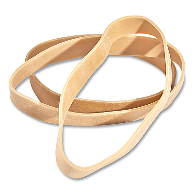 Universal Rubber Bands, Size 105, 0.06" Gauge, Beige, 1 lb Box, 55/Pack (UNV01105)