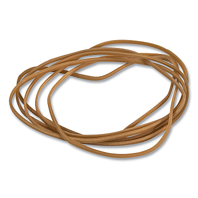 Universal Rubber Bands, Size 19, 0.04" Gauge, Beige, 4 oz Box, 310/Pack (UNV00419)