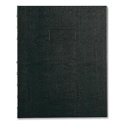 Blueline NotePro Undated Daily Planner, 9.25 x 7.25, Black Cover, Undated (REDA29C81)