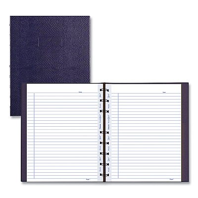 Blueline MiracleBind Notebook, 1-Subject, Medium/College Rule, Purple Cover, (75) 9.25 x 7.25 Sheets (REDAF915086)