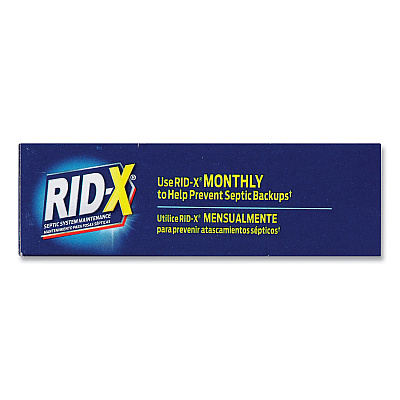 RID-X Septic System Treatment Concentrated Powder, 9.8 oz, 12/Carton (RAC80306)