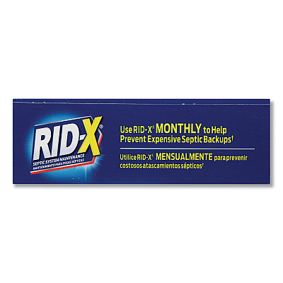 RID-X Septic System Treatment Concentrated Powder, 19.6 oz, 6/Carton (RAC80307)