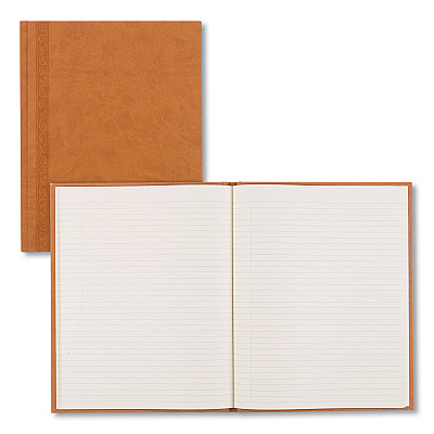 Blueline Da Vinci Notebook, 1-Subject, Medium/College Rule, Tan Cover, (75) 11 x 8.5 Sheets (REDA8004)