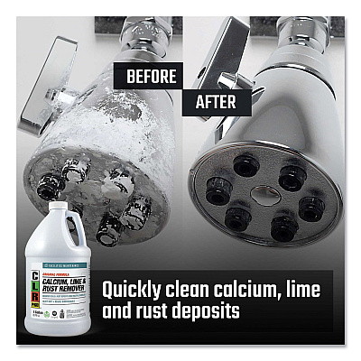 CLR PRO Calcium, Lime and Rust Remover, 1 gal Bottle, 4/Carton (JELCL4PRO)
