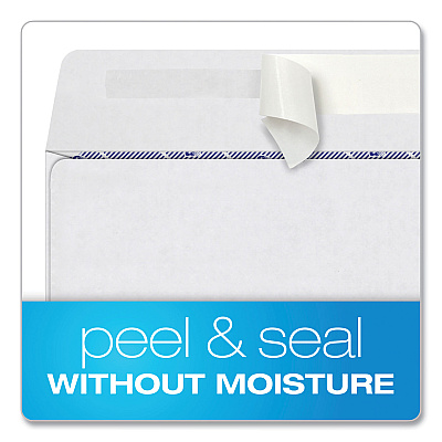TOPS 1099 Double Window Envelope, Commercial Flap, Self-Adhesive Closure, 3.75 x 8.75, White, 24/Pack (TOP2222PS3)
