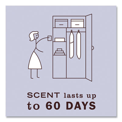Mrs. Meyer's Clean Day Scent Sachets, Lavender, 0.05 Lbs Sachet, 18/carton (SJN308115)