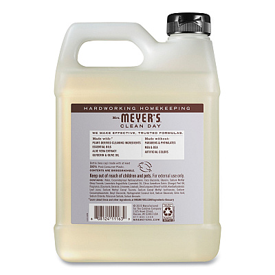 Mrs. Meyer's Clean Day Liquid Hand Soap Refill, Lavender Scent, 33 oz (SJN651318EA)