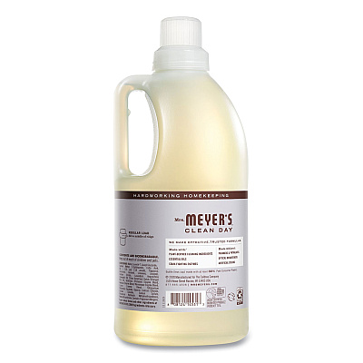 Mrs. Meyer's Liquid Laundry Detergent, Lavender Scent, 64 oz Bottle (SJN370730EA)