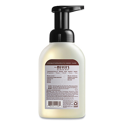 Mrs. Meyer's Foaming Hand Soap, Lavender Scent, 10 oz, 6/Carton (SJN662031)