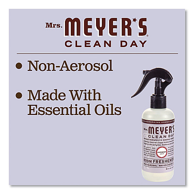 Mrs. Meyer's Clean Day Room Freshener, Lavender, 8 oz, Non-Aerosol Spray (SJN670763EA)