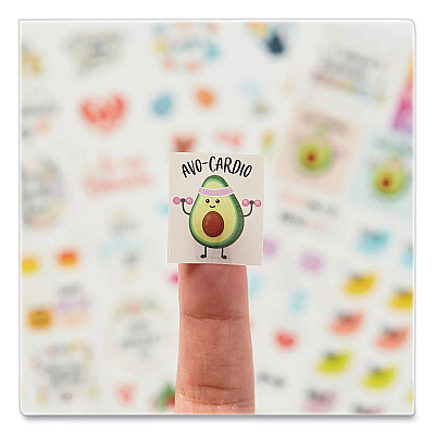 Avery Planner Sticker Variety Pack, Budget, Fitness, Motivational, Seasonal, Work, Assorted Colors, 1,744/Pack (AVE6785)