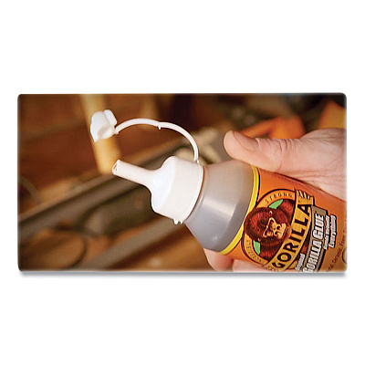 Gorilla Original Formula Glue, 8 oz, Dries Light Brown (GOR5000806)