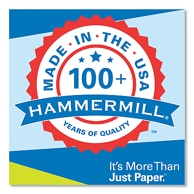 Hammermill Premium Cardstock, 110 lb Index Weight, 8.5 x 11, White, 200/Ream (HAM168380R)