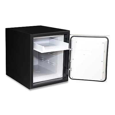 Honeywell Digital Security Steel Fire and Waterproof Safe with Keypad and Key Lock, 14.6 x 20.2 x 17.7, 0.9 cu ft, Black (HWL2605)