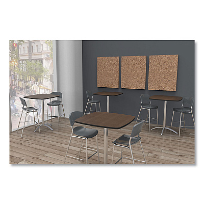 Iceberg iDesign Frameless Cork Bulletin Board, 46 x 36, Tan Surface (ICE35011)