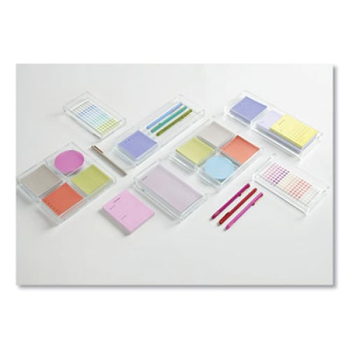 Noted by Post-it Brand Lined Adhesive Notes, Note Ruled, 2.9" x 5.7", Blue, 100 Sheets/Pad (36BLU)