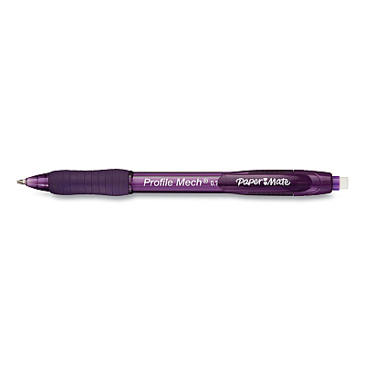 Paper Mate Profile Mechanical Pencils, 0.7 mm, HB (#2), Black Lead, Assorted Barrel Colors, 4/Pack (PAP2105703)