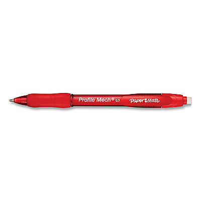 Paper Mate Profile Mechanical Pencils, 0.7 mm, HB (#2), Black Lead, Assorted Barrel Colors, 4/Pack (PAP2105703)