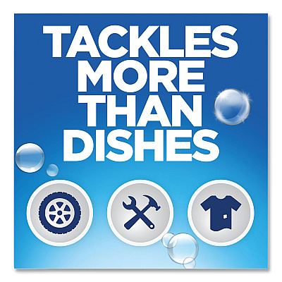 Dawn Platinum Liquid Dish Detergent, Refreshing Rain Scent, (3) 24 oz Bottles Plus (2) Sponges/Carton (PGC49041)