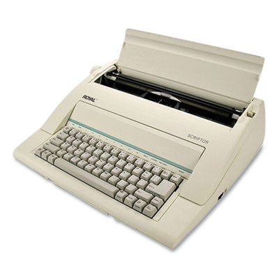 Royal Consumer Scriptor AC Power Typewriter, 12 cps (RBMROYALTYPEWRI)