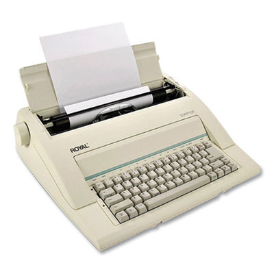 Royal Consumer Scriptor AC Power Typewriter, 12 cps (RBMROYALTYPEWRI)